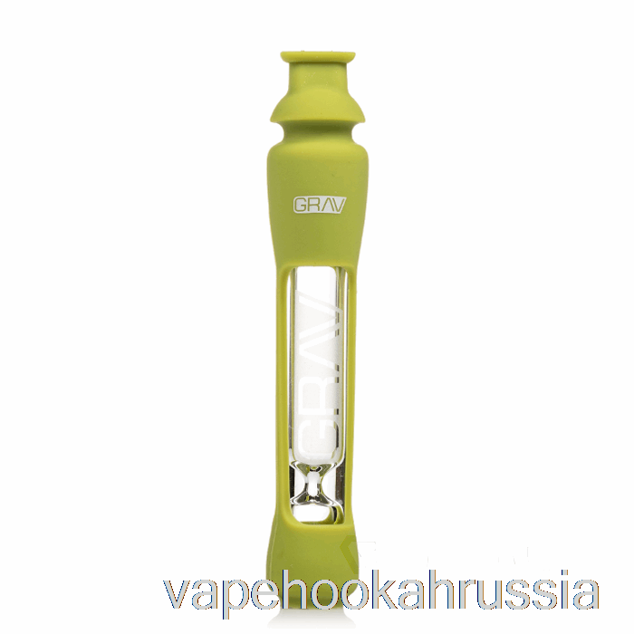 Vape Russia Grav 12мм дегустатор с силиконовой кожей авокадо зеленый